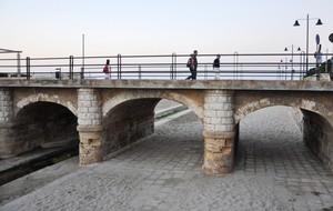 Ponte sul fiume Idro, presso la sua foce