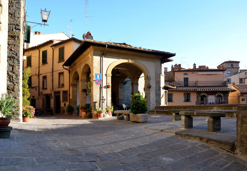 ''Piazza di Pescheria'' - Cortona