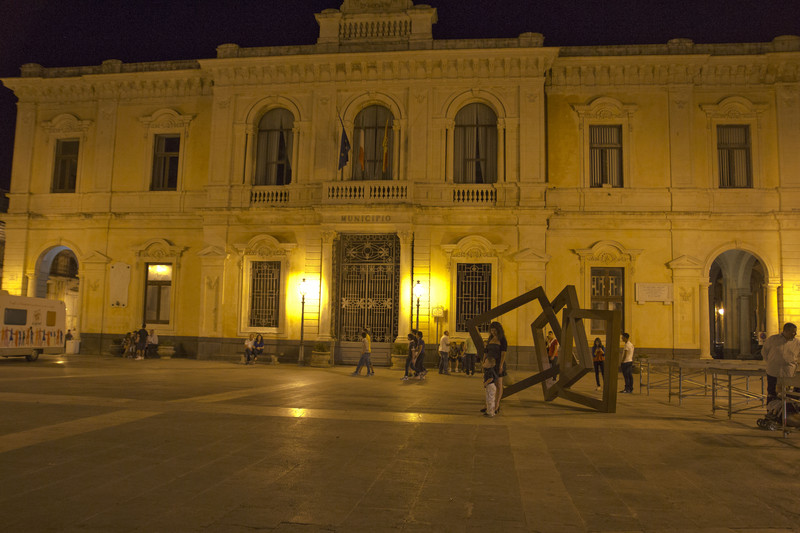 ''Piazza del Popolo vista municipio'' - Palazzolo Acreide