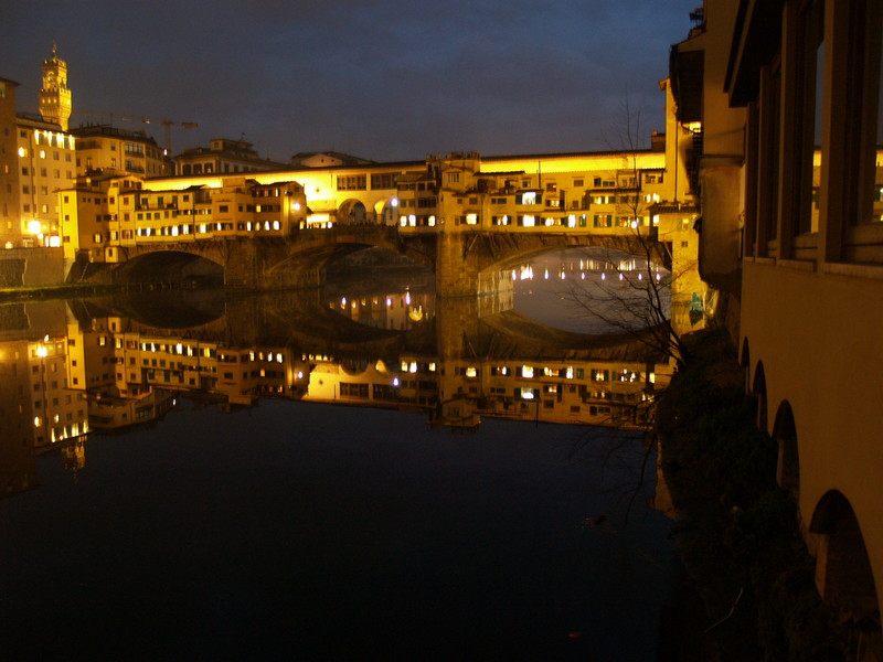 ''Ponte Vecchio notturno'' - Firenze