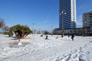 piazza COSTA,innevata