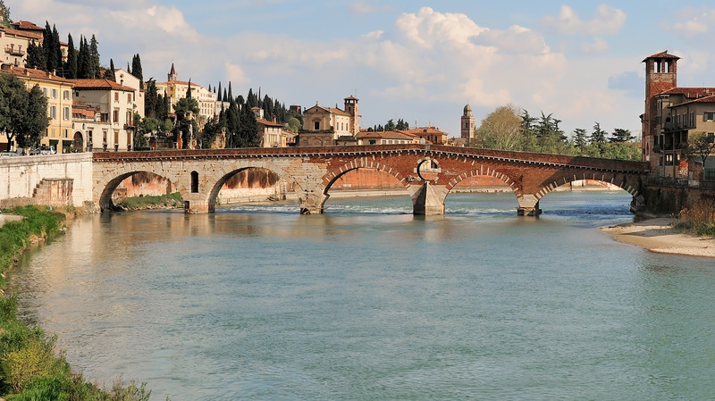 ''Panoramica sul ponte'' - Verona