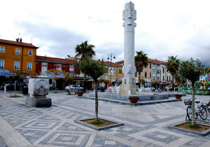la piazza del marmo