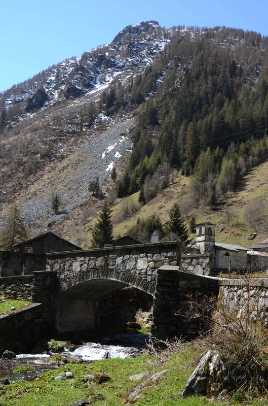 ''Un ponte sul Venina ad Ambria'' - Piateda