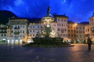 In piazza dopo il temporale