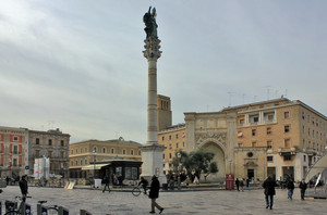 Lecce _ a Piazza Sant’Oronzo