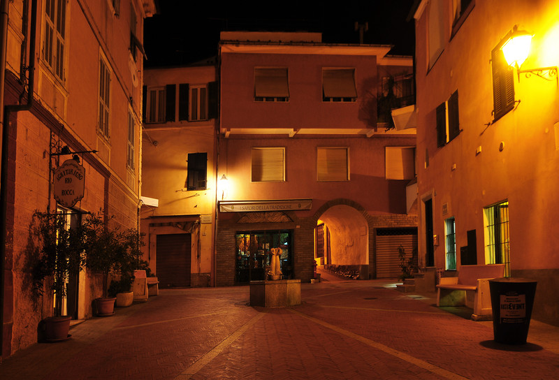 ''Piazza Mazzini by night'' - San Lorenzo al Mare