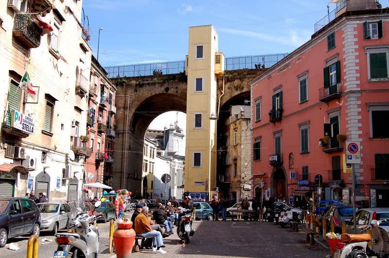 ''Piazza del ponte della Sanità'' - Napoli