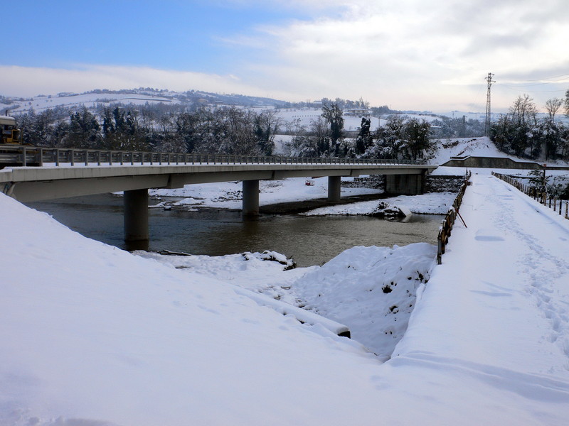 ''IL PONTE VECCHIO LASCIA IL POSTO…..AL NUOVO'' - Marano sul Panaro