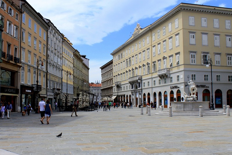 ''In Piazza della Borsa'' - Trieste