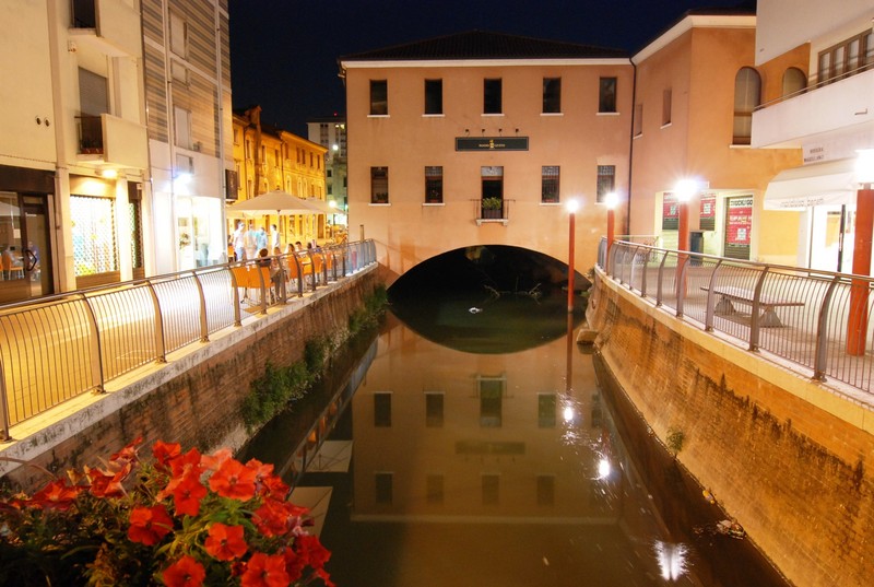 ''i ponti di sera a mestre'' - Venezia