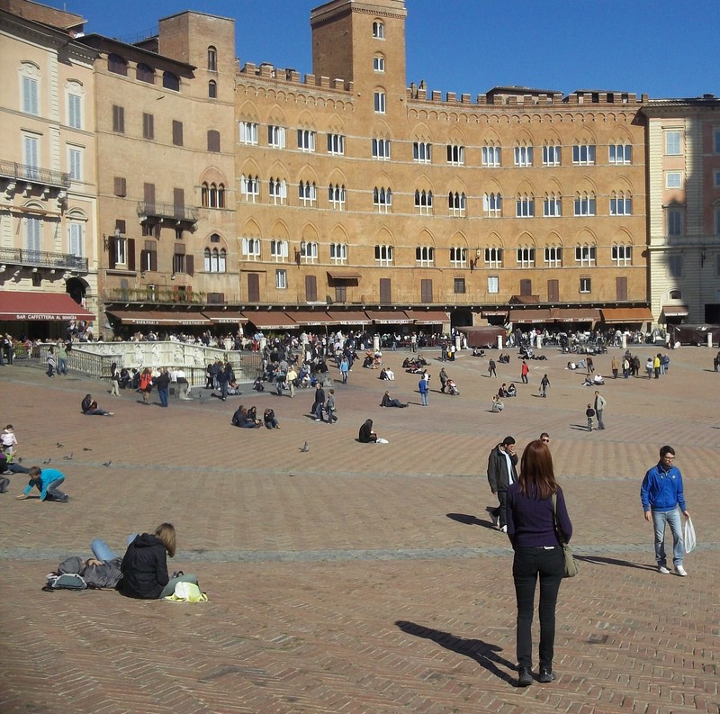 ''Io a Piazza del Campo- SIENA'' - Siena