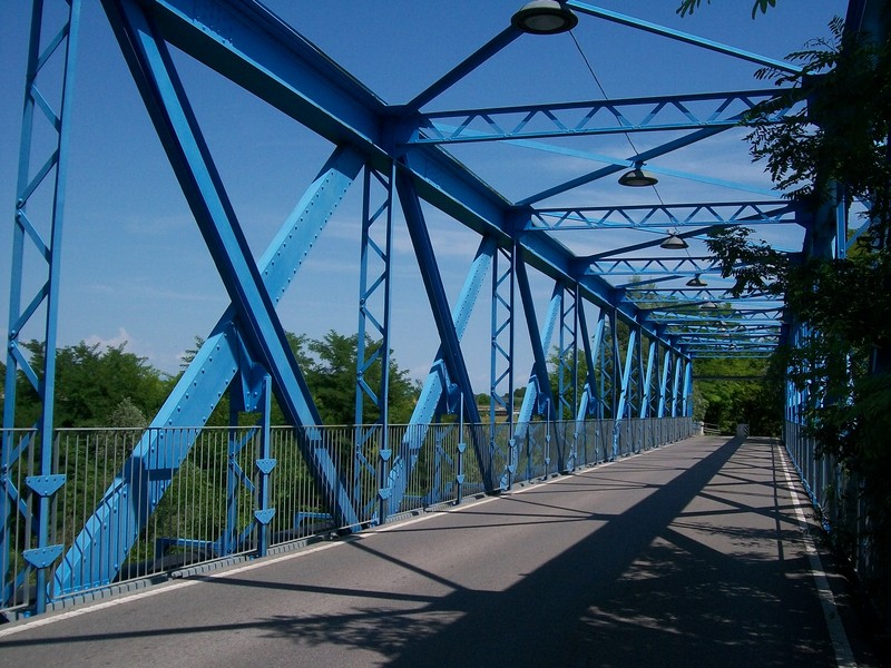 ''Il ponte “Blu” sul fiume Meduna-Prata di PN (PN)'' - Prata di Pordenone