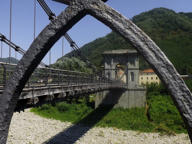 ''Ponte delle catene'' - Bagni di Lucca