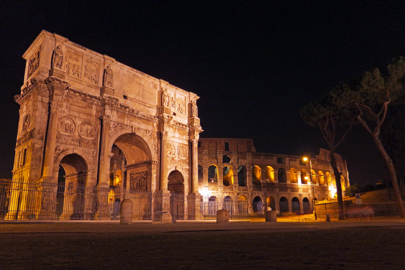 ''L’arco e il colosso'' - Roma