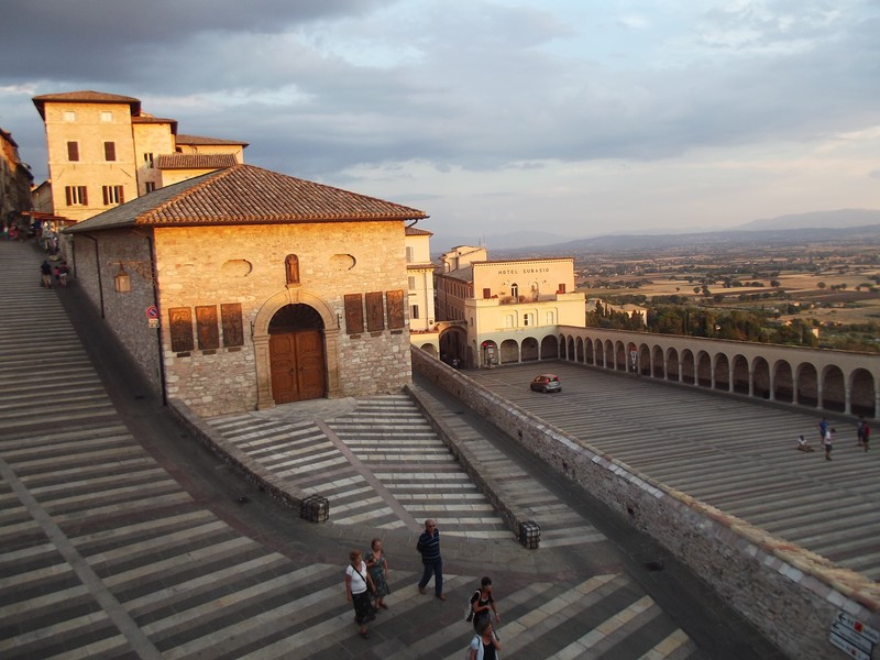 ''Piazza San Francesco'' - Assisi