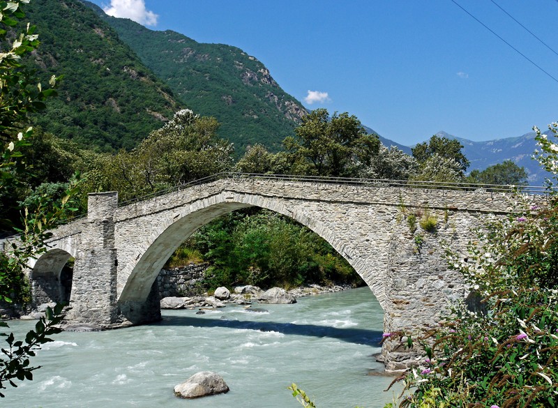 ''Il ponte di Echallod'' - Arnad
