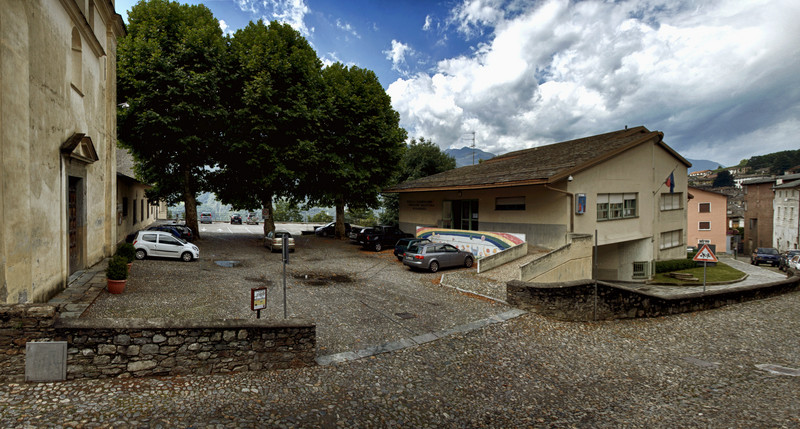 ''Piazza Libero della Briotta a Ponte in Valtellina'' - Ponte in Valtellina