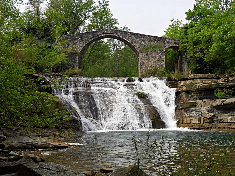 ''Ponte della Brusia a Bocconi'' - Portico e San Benedetto