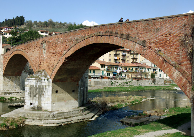 ''il ponte di mattoni'' - Pontassieve