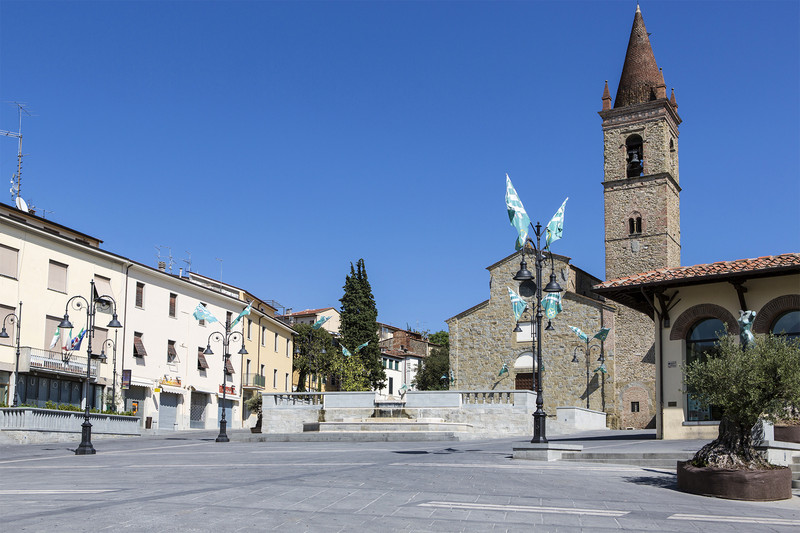 ''Piazza Sant’Agostino'' - Arezzo