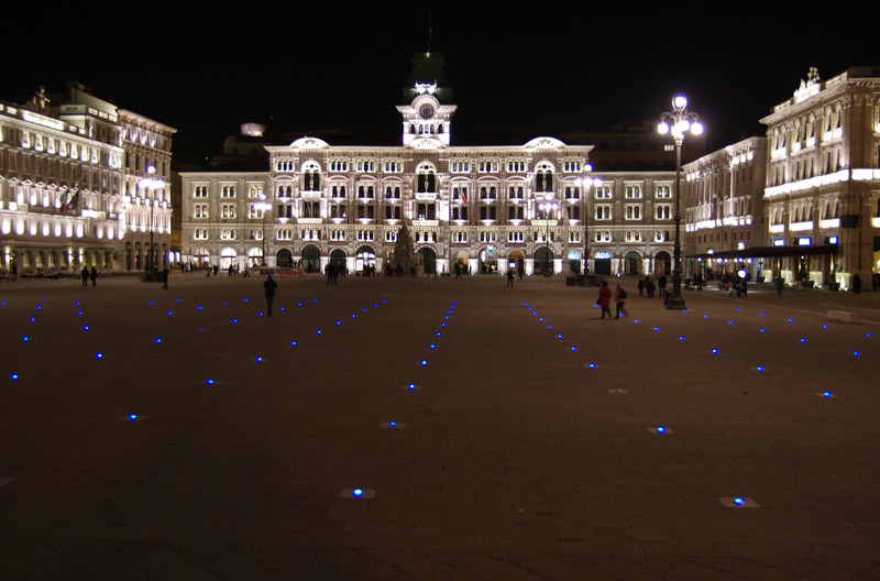 ''Piazza Unità d’Italia , notturno'' - Trieste