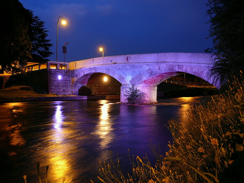 ''Riflessi di luci, sul Naviglio Grande'' - Cassinetta di Lugagnano