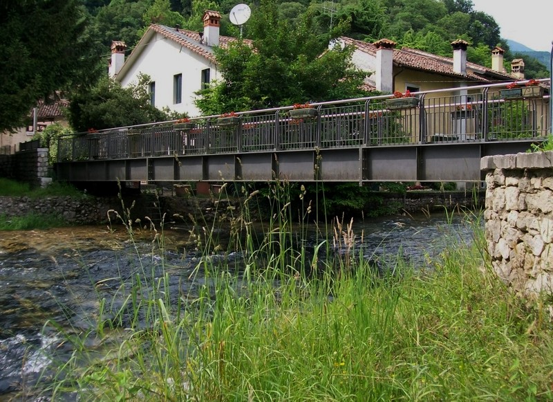 ''Ponte pedonale sul Gorgazzo – Polcenigo (PN)'' - Polcenigo