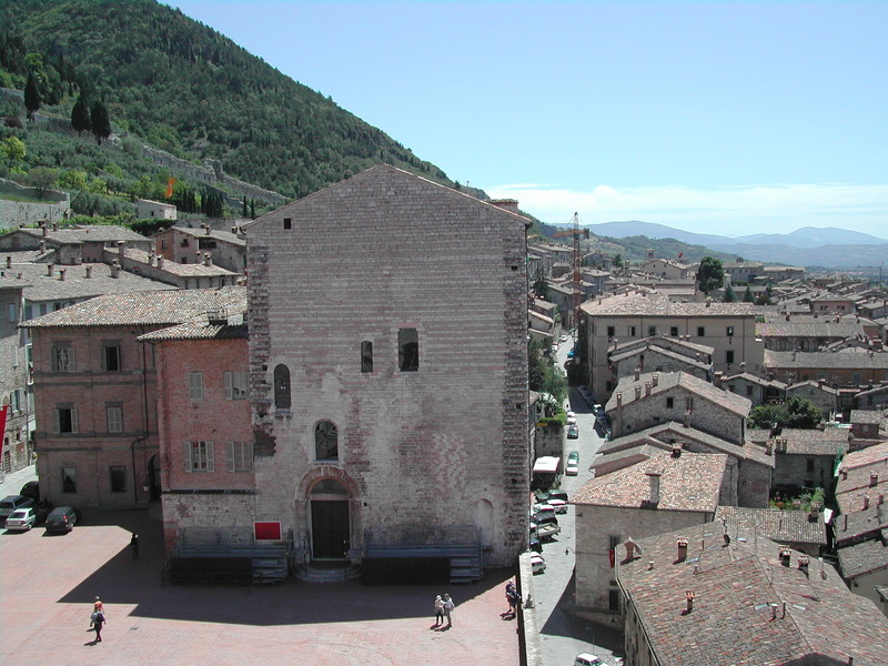 ''La piazza grande'' - Gubbio