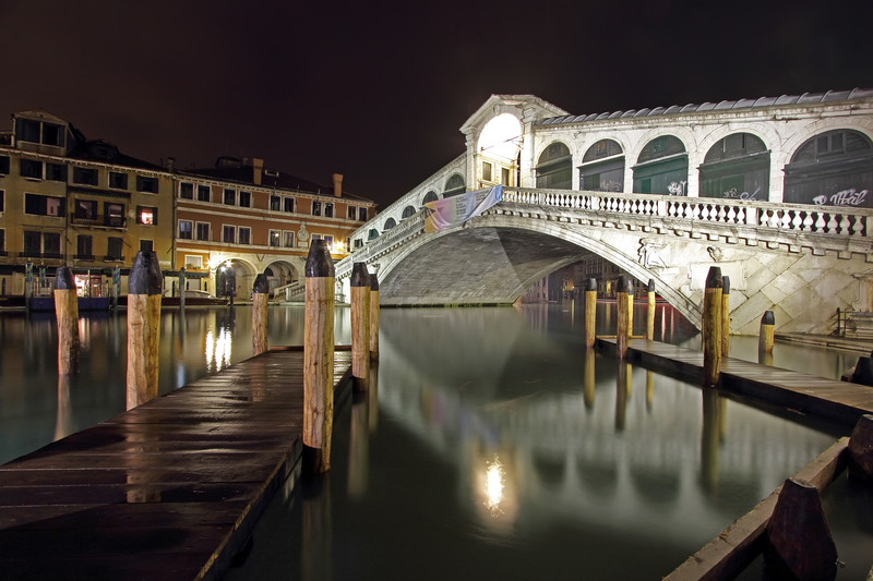 ''Rialto visto dal basso'' - Venezia