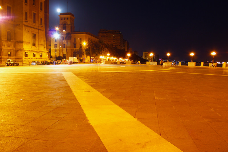 ''La Rotonda by night'' - Taranto