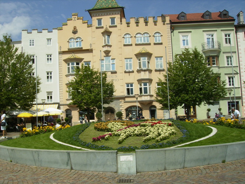 ''Piazza del Duomo con casa Kaltenegger'' - Bressanone