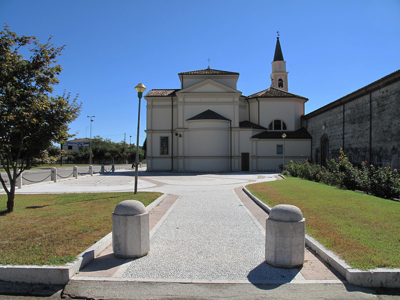''La piazza del Santuario a Scaldaferro'' - Pozzoleone