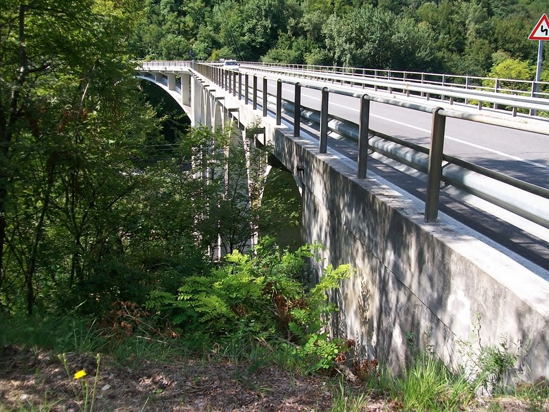 ''Ponte Maraldi dall’altra sponda  ** Meduno (PN)'' - Meduno