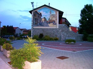 Piazza della Chiesa – fraz.Ranzano di Fontanafredda (PN)