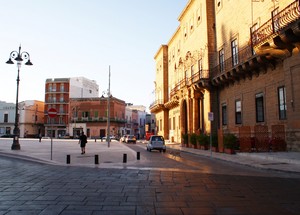 La piazza centrale