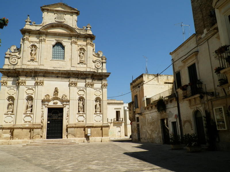 ''Piazzetta Giorgio Baglivi, vicino la porta di Carlo V'' - Lecce