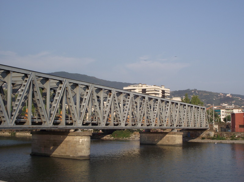 ''PONTE  FERROVIARIO  SULL’ ENTELLA'' - Lavagna
