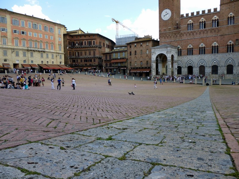 ''Nella piazza del palio!'' - Siena