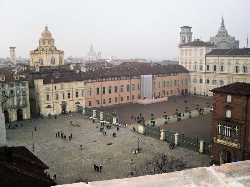 ''Piazza Castello – veduta dall’alto'' - Torino