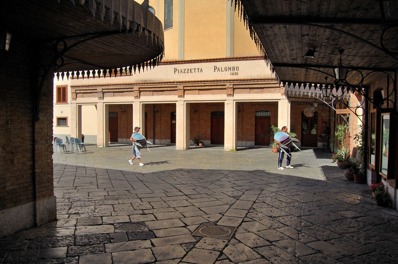 ''Ingresso in Piazzetta Palombo 1896'' - Campobasso