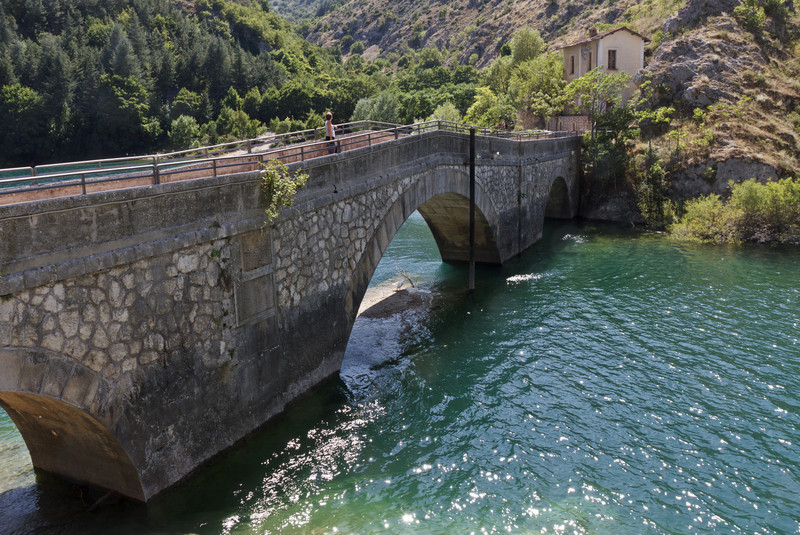 ''Ponte nel lago di San Domenico'' - Villalago