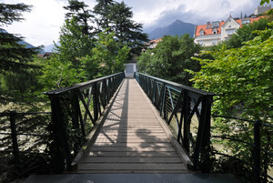 un verde ferroso ponte