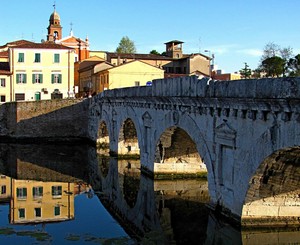 “Riflessione” del Ponte di Tiberio