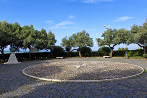 La piazza in ricordo dei caduti