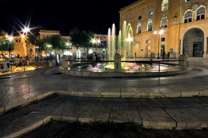 Notturno in Piazza Vittorio Veneto