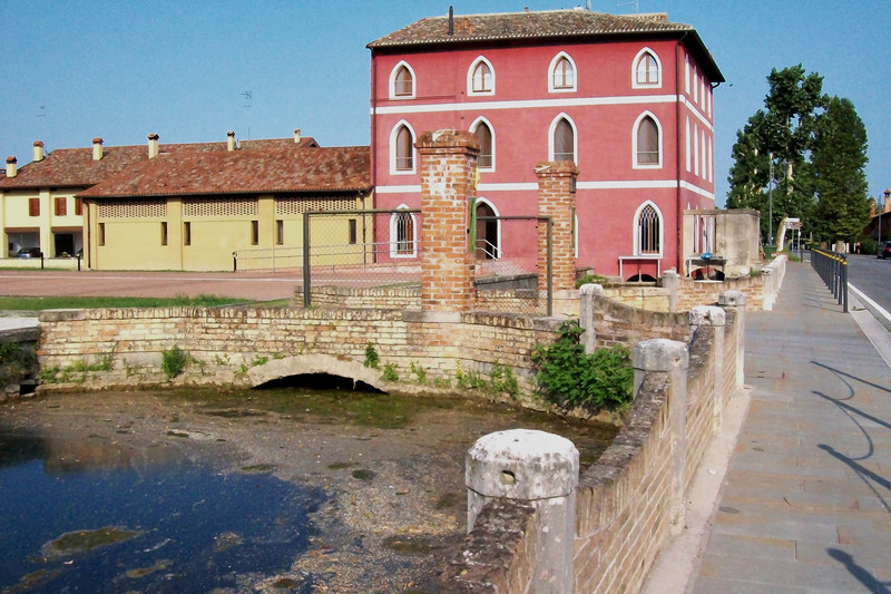 ''Ponte sulla piazza di Villa Mocenigo – fraz.Alvisopoli (VE)'' - Fossalta di Portogruaro