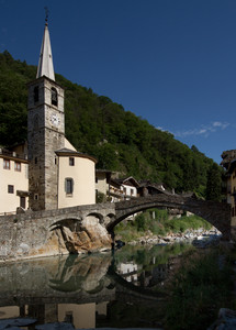 Il ponte sul Lys