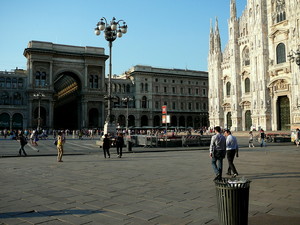 Uno sguardo verso la galleria