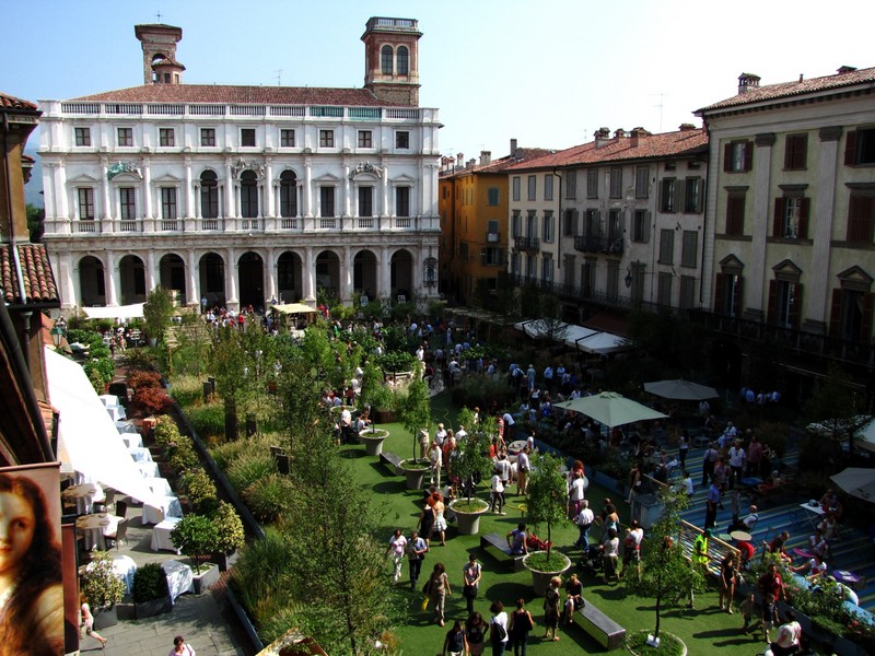 ''Piazza verde'' - Bergamo